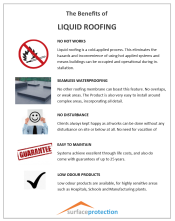 Liquid Roofing - The Benefits